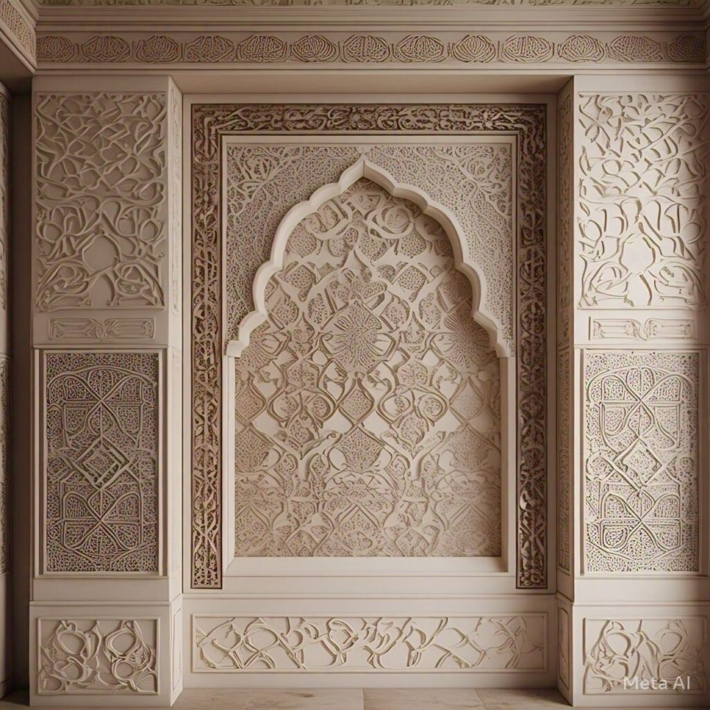 Arabesque Meets Mid-Century Modern: A Fusion of Timeless Elegance in Home Decoration 13 Arabesque Feature Walls