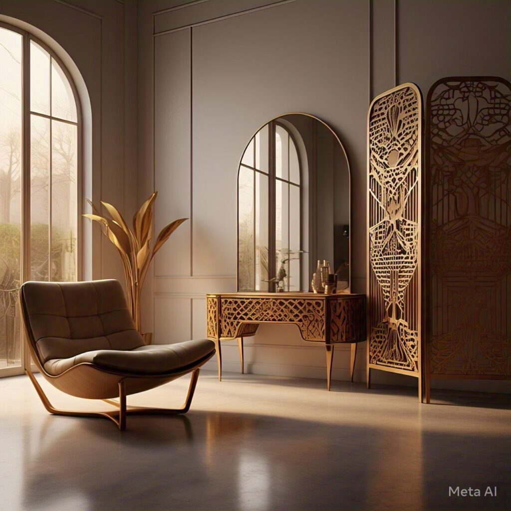 Arabesque Meets Mid-Century Modern: A Fusion of Timeless Elegance in Home Decoration 10 Curved Silhouettes