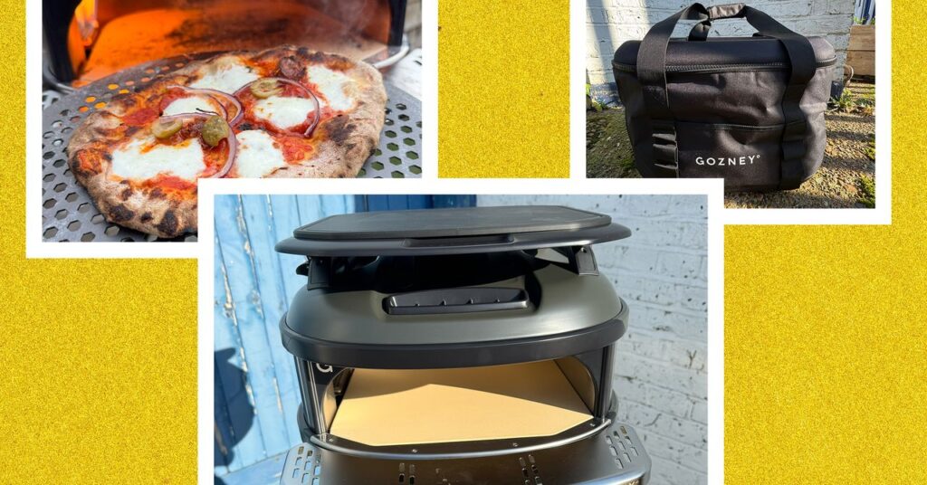 Gozney Tread Pizza Oven front Reviewer Collage 032025 SOURCE Chris Haslam
