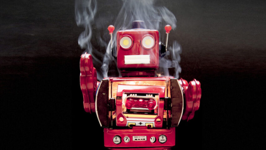 steaming red robot 1152x648