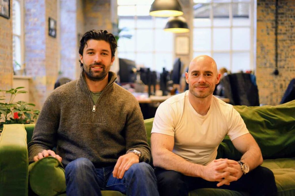 Dex Co Founders Harry Uglow CTO and Paddy Lambros CEO