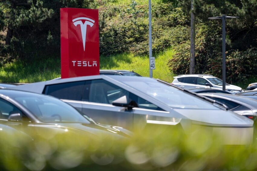 tesla cybertruck getty