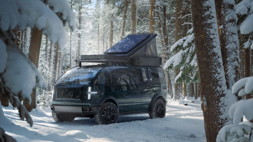 Canoo PickupTruck ExteriorSnow 12